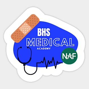 BHS NAF Medical Academy Sticker